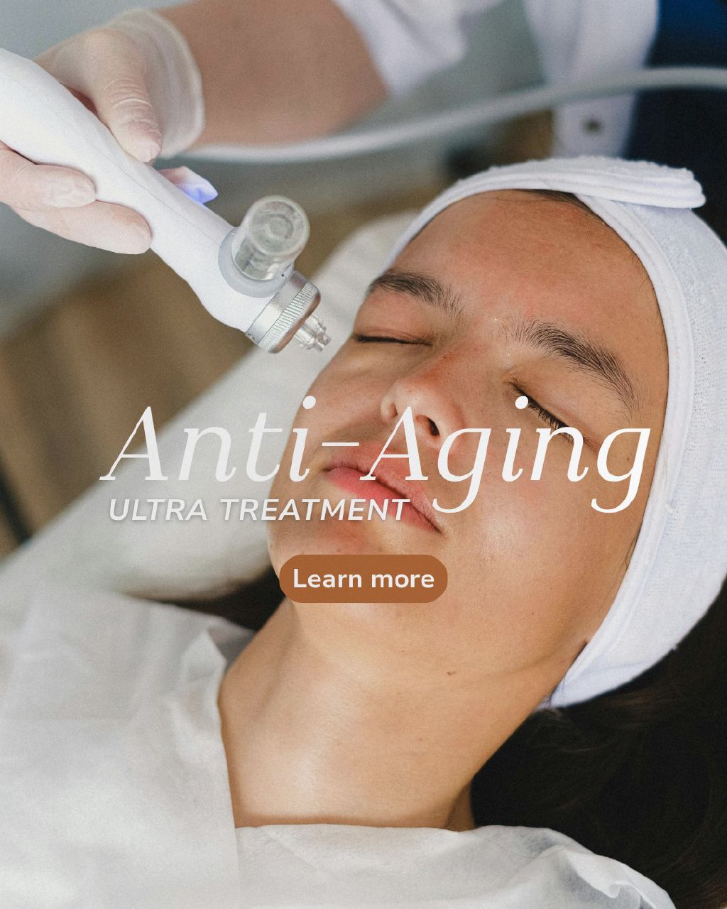Anti-aging ultra treatment promotion post